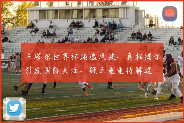 卡塔尔世界杯贿选风波，真相揭示引发国际关注，疑云重重待解逗
